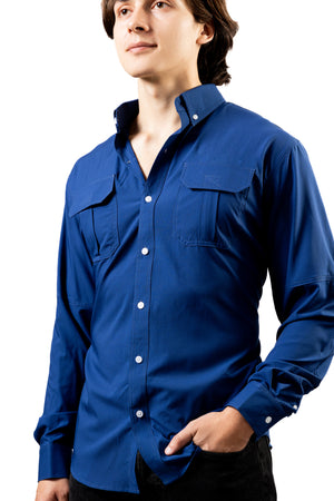 Camisa Estilo Sport Hombre - Manga Larga