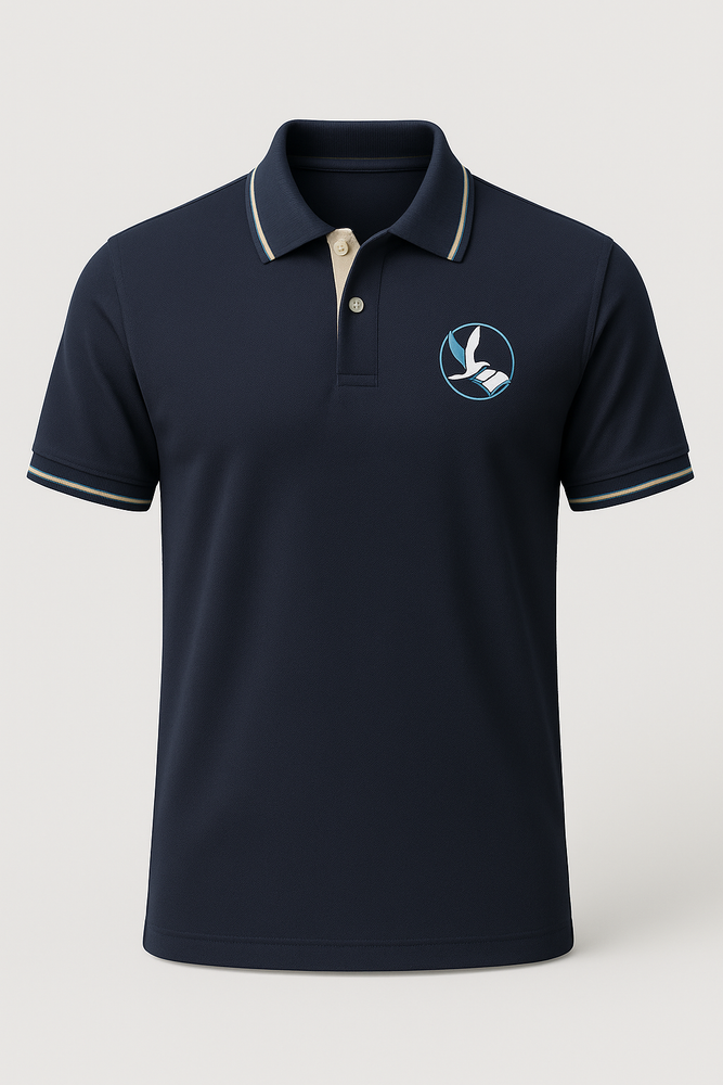 Polo Manga Corta de Hombre - Colegio Cristiano Bilingüe El Shaddai